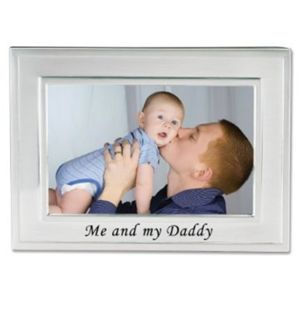 Lawrence Frames 506864 Brushed Metal 4x6 Me And My Lawrence Frames 506864 Brushed Metal 4x6 Me And My Daddy Picture Frame Sentiments Collection 751148059473 Home Garden Product