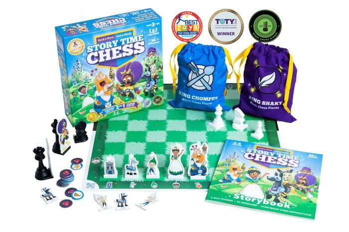 Kids Play Chess Family Classics Board Games 2 Players First Chess Set Learn  3+