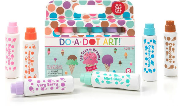 Do-A-Dot Art! 6 Pack Scented Ice Cream Dreams Markers