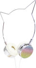 Unicorn Headphones In Rainbow Glitter