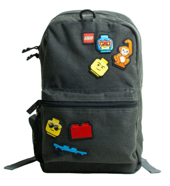 LEGO® Patch Backpack & Pouch w/ 6 Assorted Patches