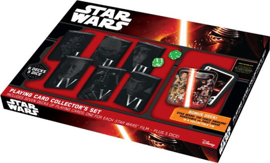 star wars silver edition playing cards