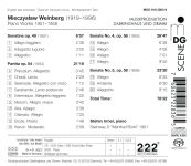 Alternative view 2 of Weinberg: Piano Works 1951-1956