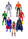 DC REBIRTH JUSTICE LEAGUE ACTION FIGURE 7 PACK