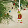 Alternative view 4 of Hallmark Dr. Seuss How the Grinch Stole Christmas! Grinch With Present Christmas Ornament