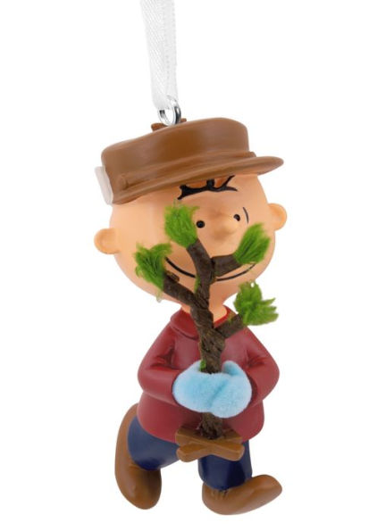 Charlie Brown Tree Resin Figural Ornament