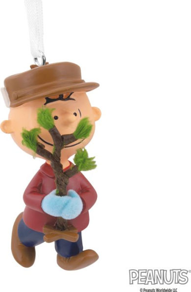 Charlie Brown Tree Resin Figural Ornament