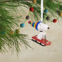 Alternative view 4 of Snoopy Sled Resin Figural Ornament
