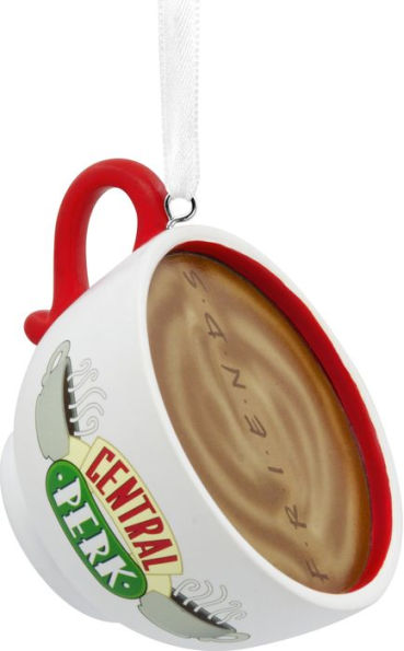 Hallmark WB Friends Central Perk Cafe Coffee Cup Christmas Ornament