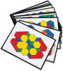 LEARNING RESOURCES LER0264 INTERMEDIATE PATTERN BLOCK CARDS-36 DESIGNS