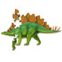 Learning Resources Jumbo Dinosaur Floor Puzzle, Stegosaurus