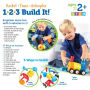 Alternative view 5 of Learning Resources 1-2-3 Build It! Train/Rocket/Helicopter
