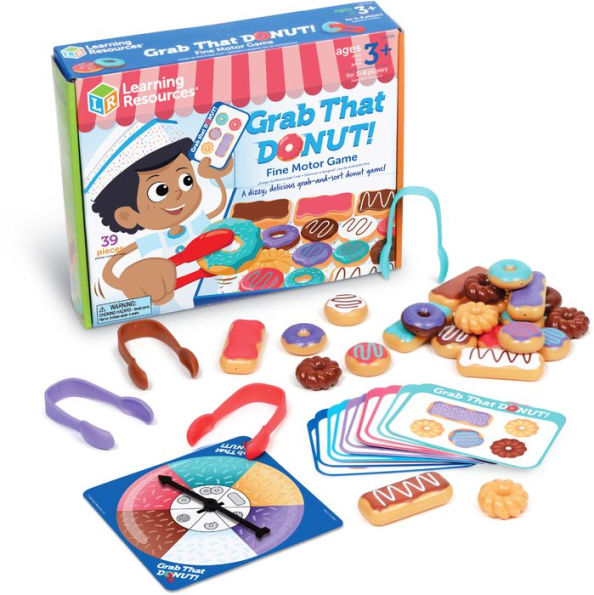 Grab That Donut Fine Motor Game