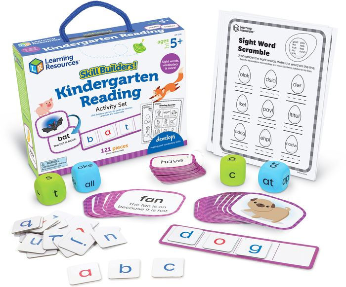 Skill Builders! Kindergarten Reading by Learning Resources