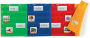 Learning Resources Magnetic Pocket Chart Squares