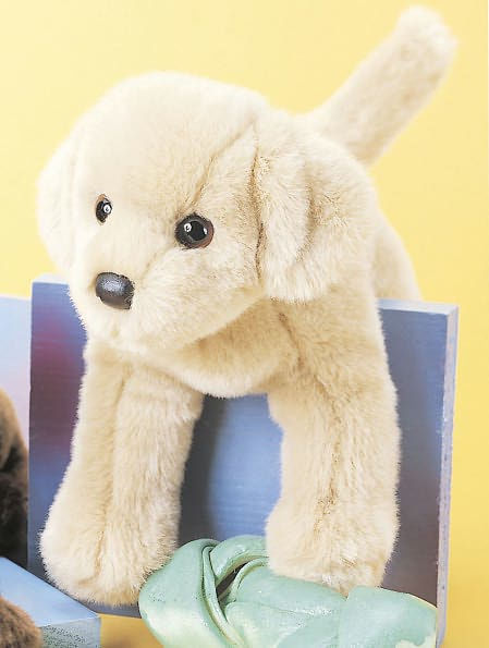 Guider Yellow Lab Stuffed Animal Dog