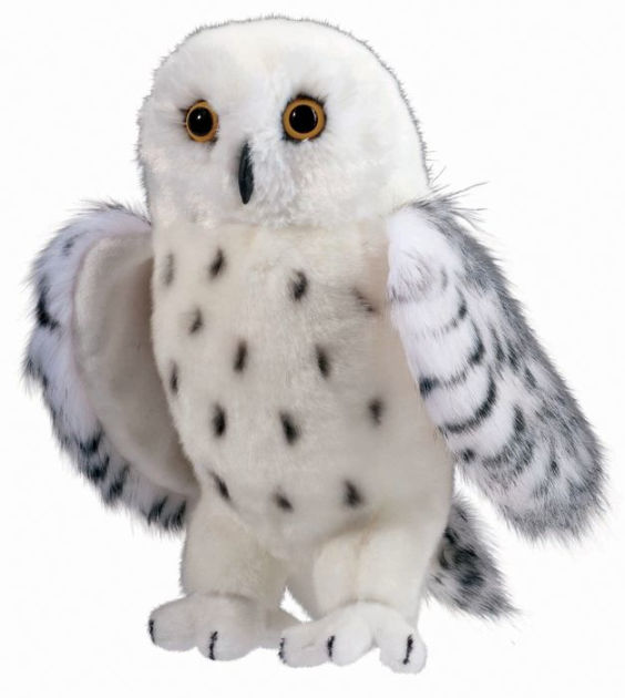 stuffed snowy owl