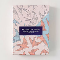 Title: Swallows in Flight Stationery Set