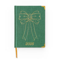 Title: 2026 Foil Bow 12-Month Medium Bound Planner