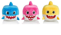 Alternative view 1 of Baby Shark Sound Cube Plush Assortment