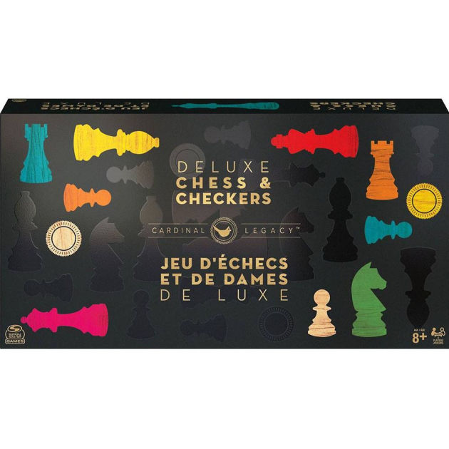 Legacy Deluxe Chess & Checkers Set