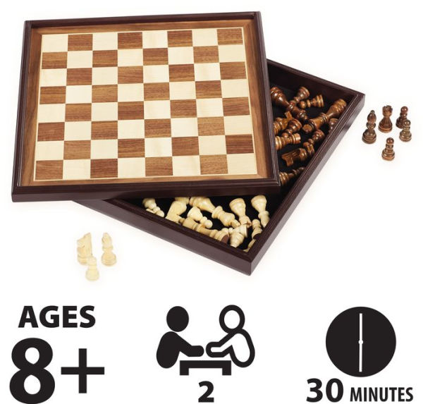 Legacy Deluxe Chess & Checkers Set