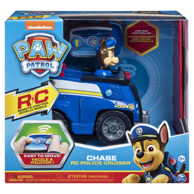 paw patrol chase toy car