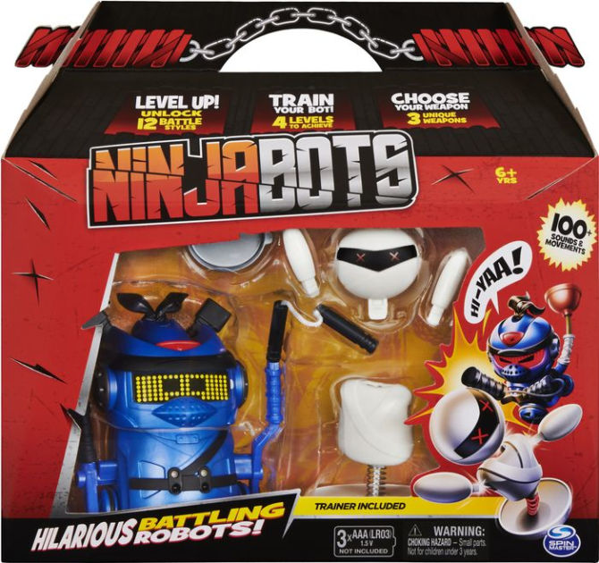 CASE ONLY CM Kids Robot Toy Box Case for Ninja Bots Interactive Battling Robots 