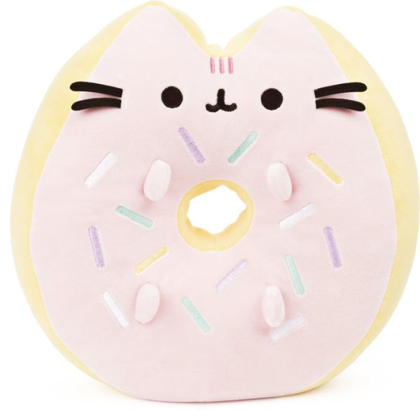 GUND Sprinkle Donut Pusheen Squishy Plush Stuffed Animal Cat, Pink and Mint, 12