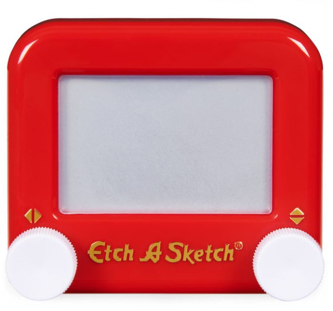 Spin Master Classic Etch A Sketch  Etch a sketch, Business for kids,  Drawing toys