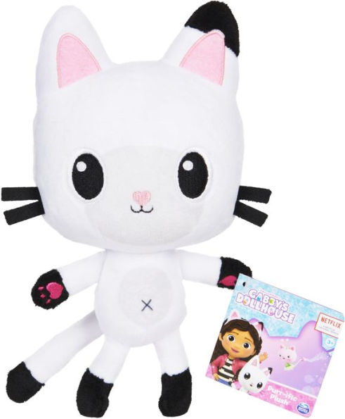 Gabbys Dollhouse, 8-inch Purr-ific Plush Toy, Kids Toys for Ages 3 and up (Styles May Vary)