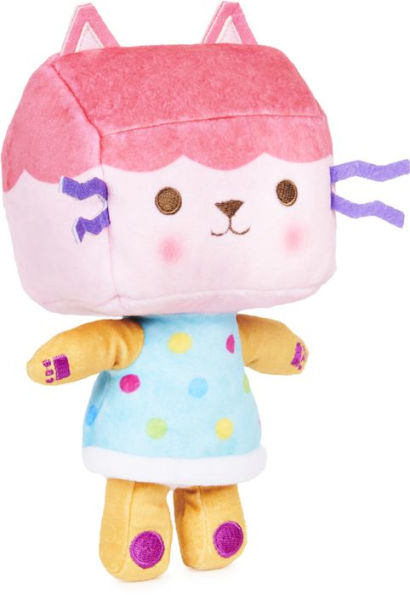 Gabbys Dollhouse, 8-inch Purr-ific Plush Toy, Kids Toys for Ages 3 and up (Styles May Vary)