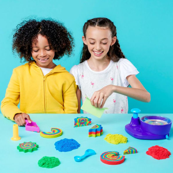 Kinetic Sand Swirl N Surprise Sand Kit English Version