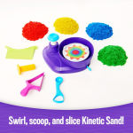 Alternative view 8 of Kinetic Sand Swirl N Surprise Sand Kit English Version