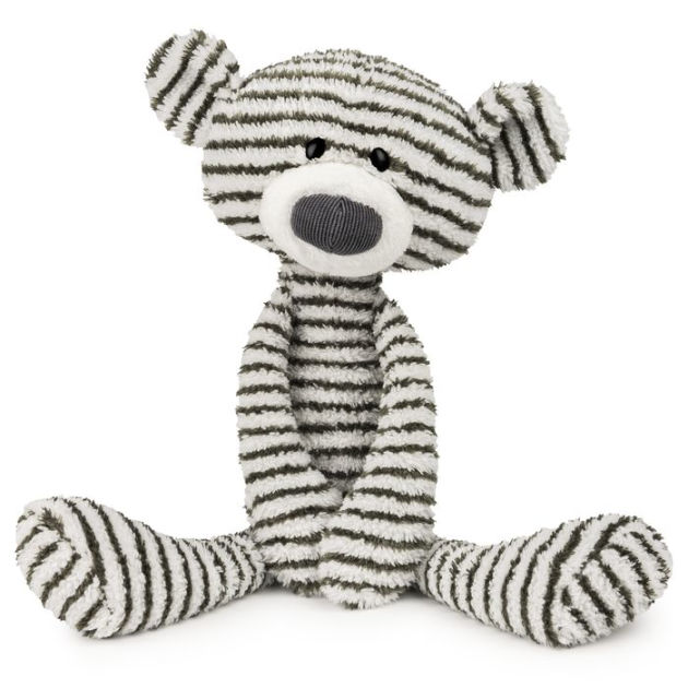 Black and cheap white stuffed animals