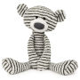 GUND Stripe Toothpick Teddy Bear Black and White Striped Plush Stuffed Animal, 15