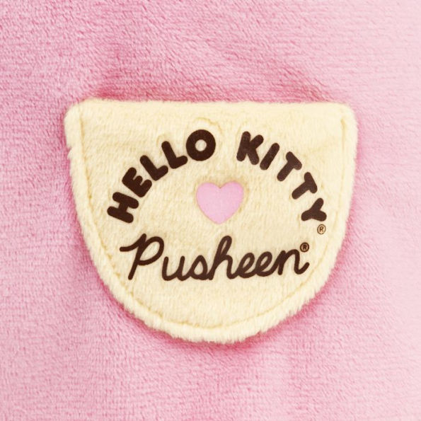 Hello Kitty x Pusheen - Pusheen wearing Hello Kitty clothes plush