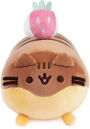 Alternative view 5 of GUND Pusheen Eclair Squisheen Plush, Stuffed Animal for Ages 8 and Up, Brown/Yellow, 11