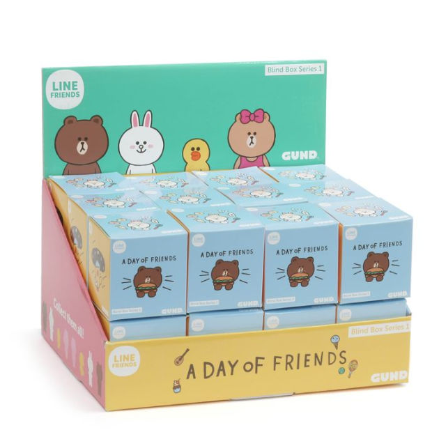 Line Friends Basic and Cony Sticker Sheets - Blind Pick