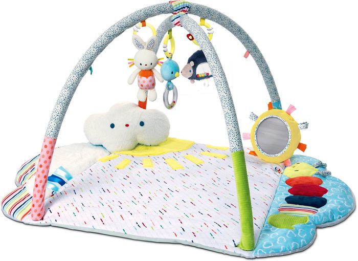 Baby GUND Tinkle Crinkle & Friends Arch Activity Gym Playmat Set by SPIN  MASTER
