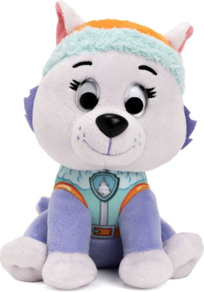 GUND Paw Patrol Everest in Signature Snow Rescue Uniform Soft Plush Stuffed Animal Siberian Husky Puppy Dog Cartoon 6