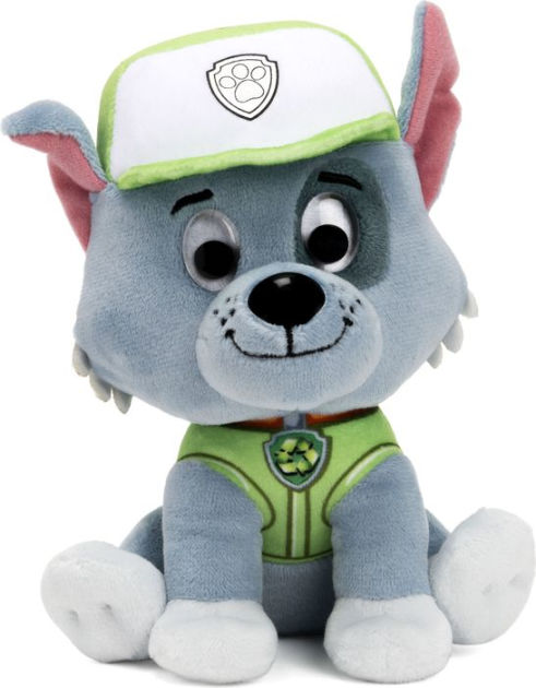 rocky paw patrol stuffed animal