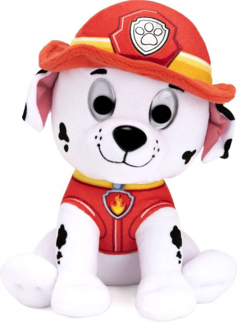GUND Paw Patrol Marshall in Signature Firefighter Uniform Soft Plush Stuffed Animal Dalmatian Puppy Dog Cartoon 9" Plush by SPIN | Barnes & Noble®