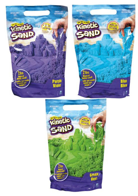 colored kinetic sand