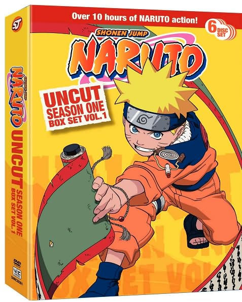 Naruto Uncut Box Set: Season One, Vol. 1 [6 Discs]