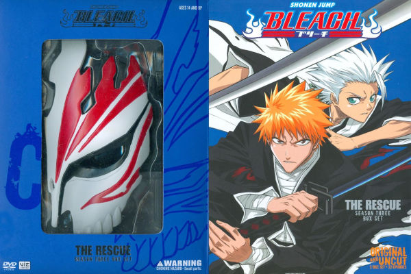 Bleach Uncut Box Set: Season 3 - The Rescue [5 Discs] [With Toy]