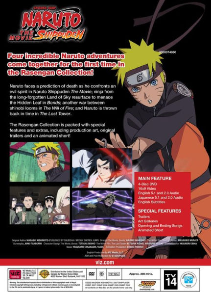 Naruto Shippuden the Movies: Rasengan Movie Collection
