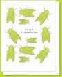 Blank Greeting Card Cicadas