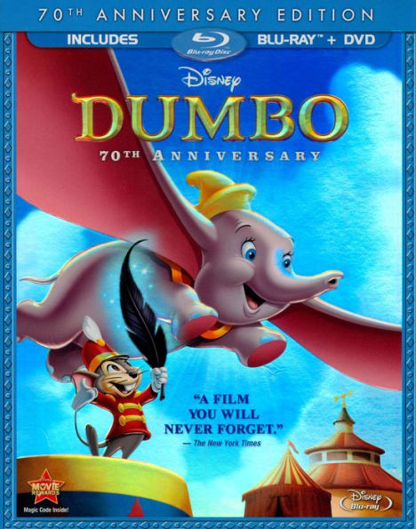 Dumbo [70th Anniversary Edition] [2 Discs] [Blu-ray/DVD]