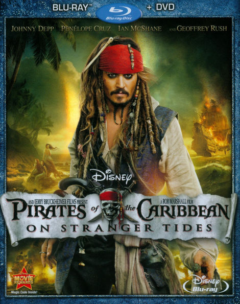 Pirates of the Caribbean: On Stranger Tides [2 Discs] [Blu-ray/DVD]